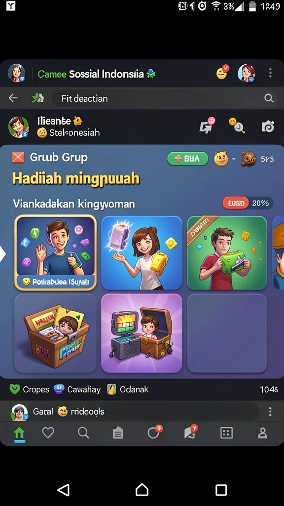 777lucky - Menu permainan dengan beragam pilihan.