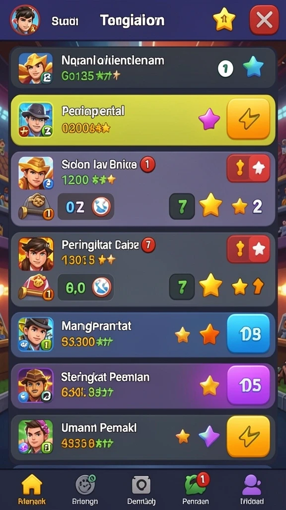 988spin - Tampilan antarmuka yang ramah pengguna.