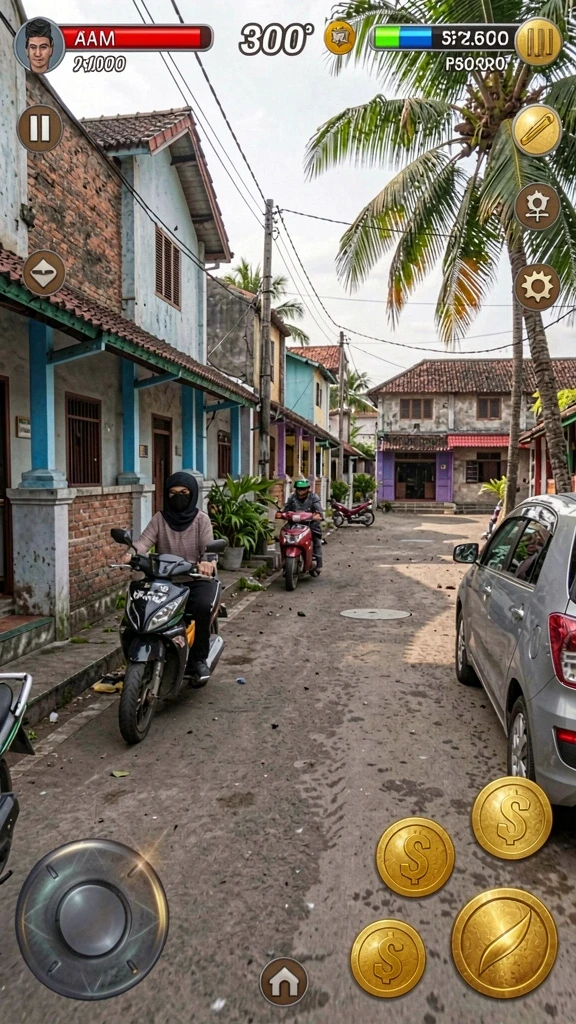 kkrp - Visual grafis yang menarik dan interaktif.