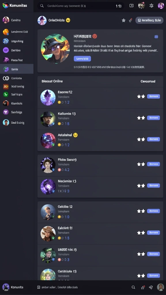 zk7 - Leaderboards yang menunjukkan peringkat pemain.